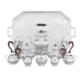 Art Deco Tea and Coffee Service by Crichton of London