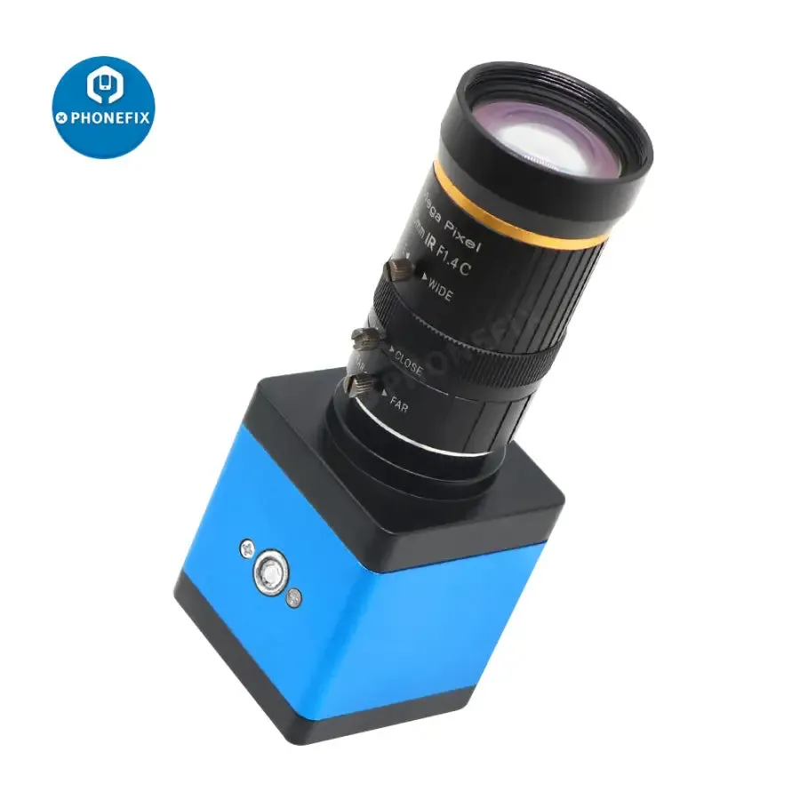 1080p HDMI VGA Camera 8.0-50mm Lens Industry Digital Webcam