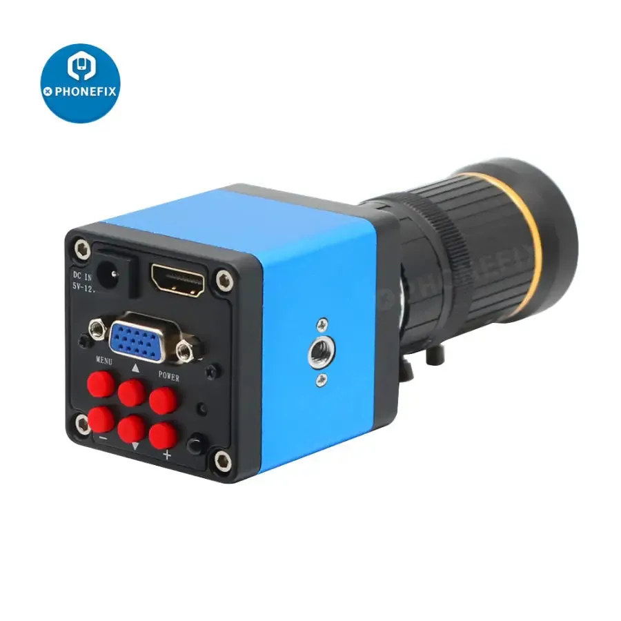 1080p HDMI VGA Camera 8.0-50mm Lens Industry Digital Webcam