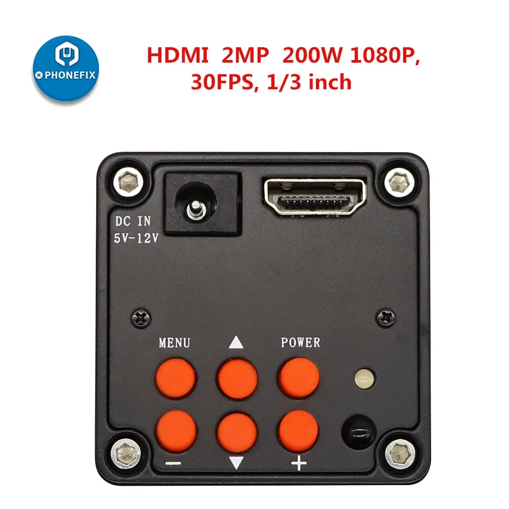 2.0MP VGA HDMI Output Digital Microscope Camera C-mount CMOS