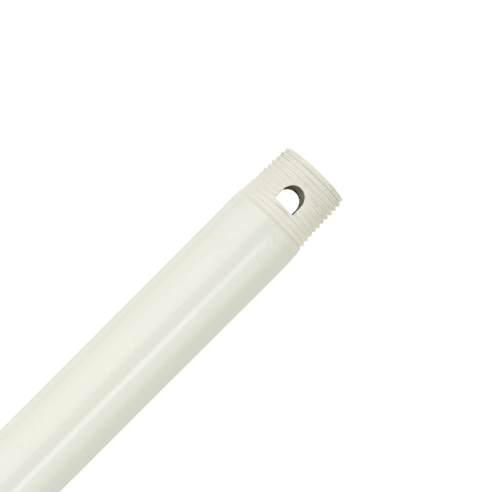 99700 12" Fan Downrod in Fresh White