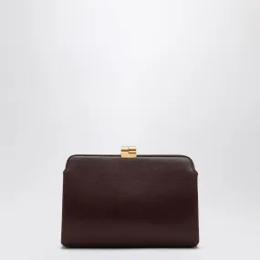 AMAZON BURGUNDY LEATHER CLUTCH BAG