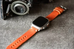 Apple Watch Ultra Horween Leather Watch Strap – Tan