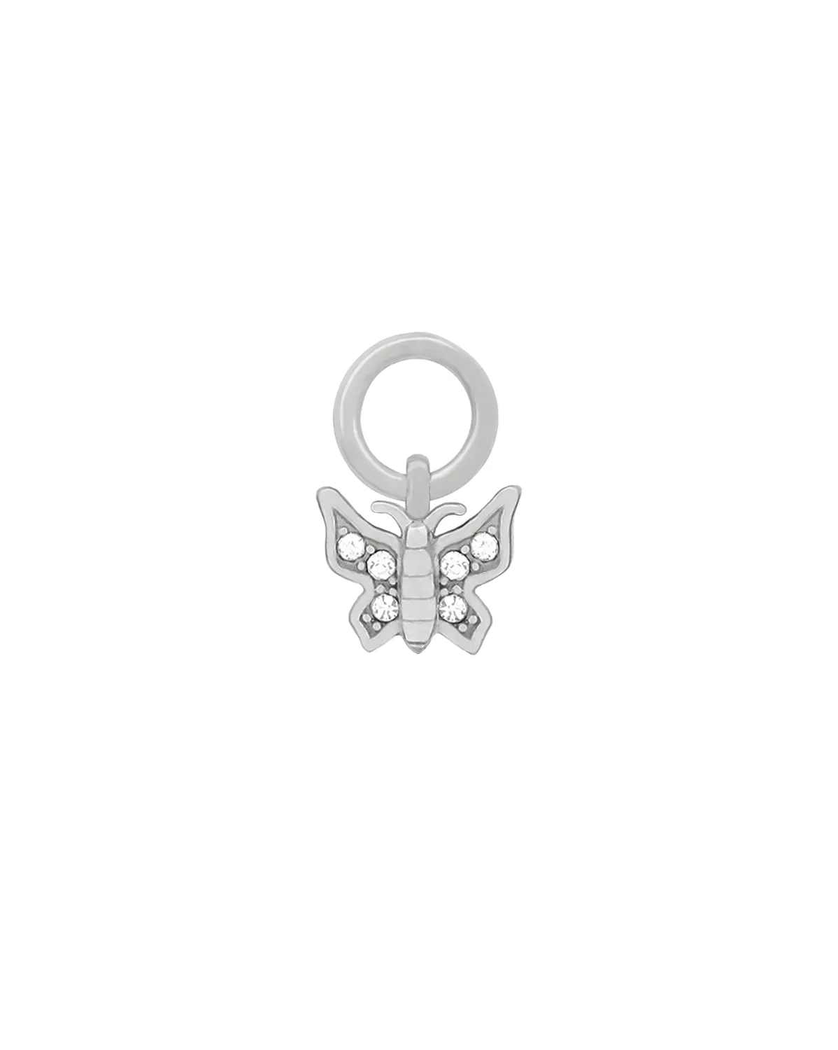 Athalia Butterfly Charm - Sterling Silver