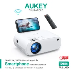 Aukey Wi-Fi Mini Projector