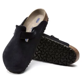 Birkenstock - Boston Soft Footbed Black