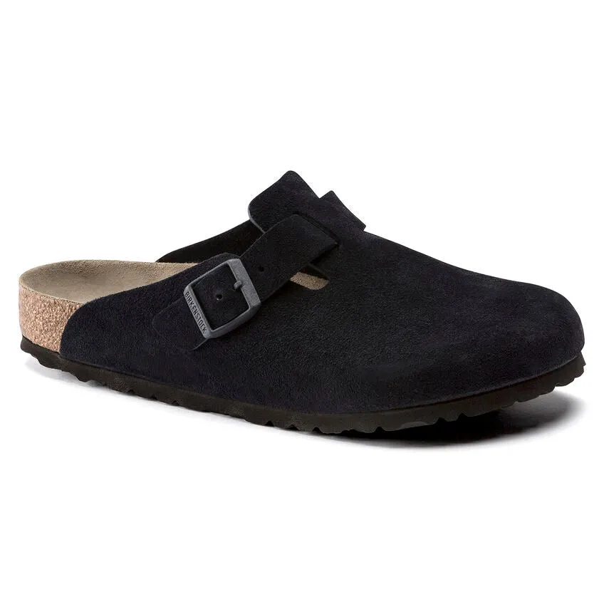 Birkenstock - Boston Soft Footbed Black