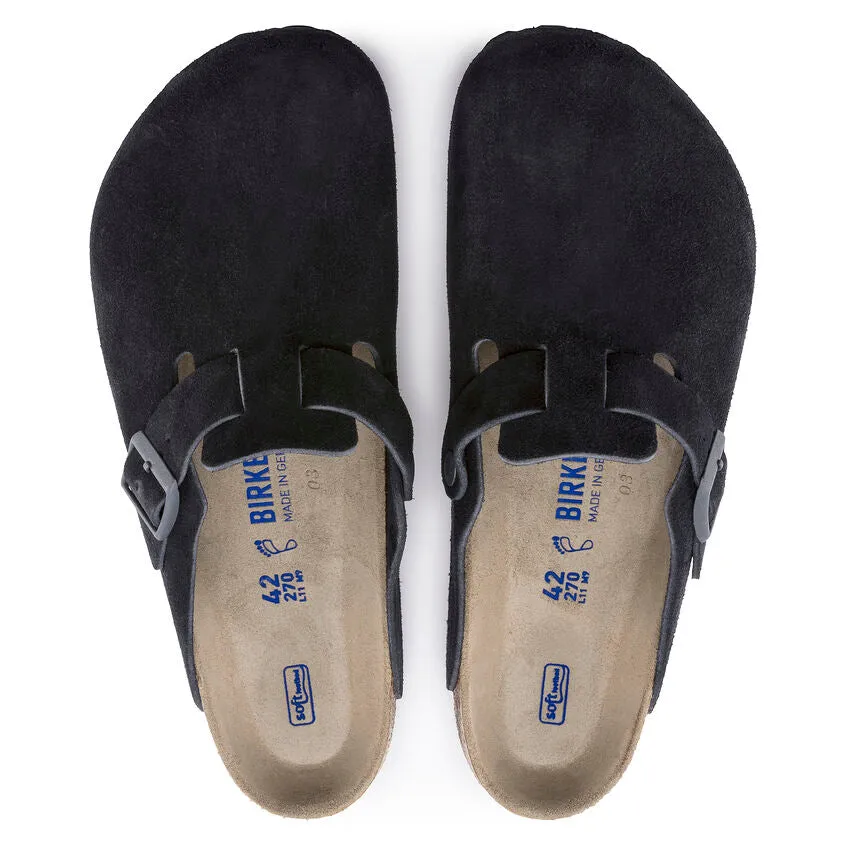 Birkenstock - Boston Soft Footbed Black