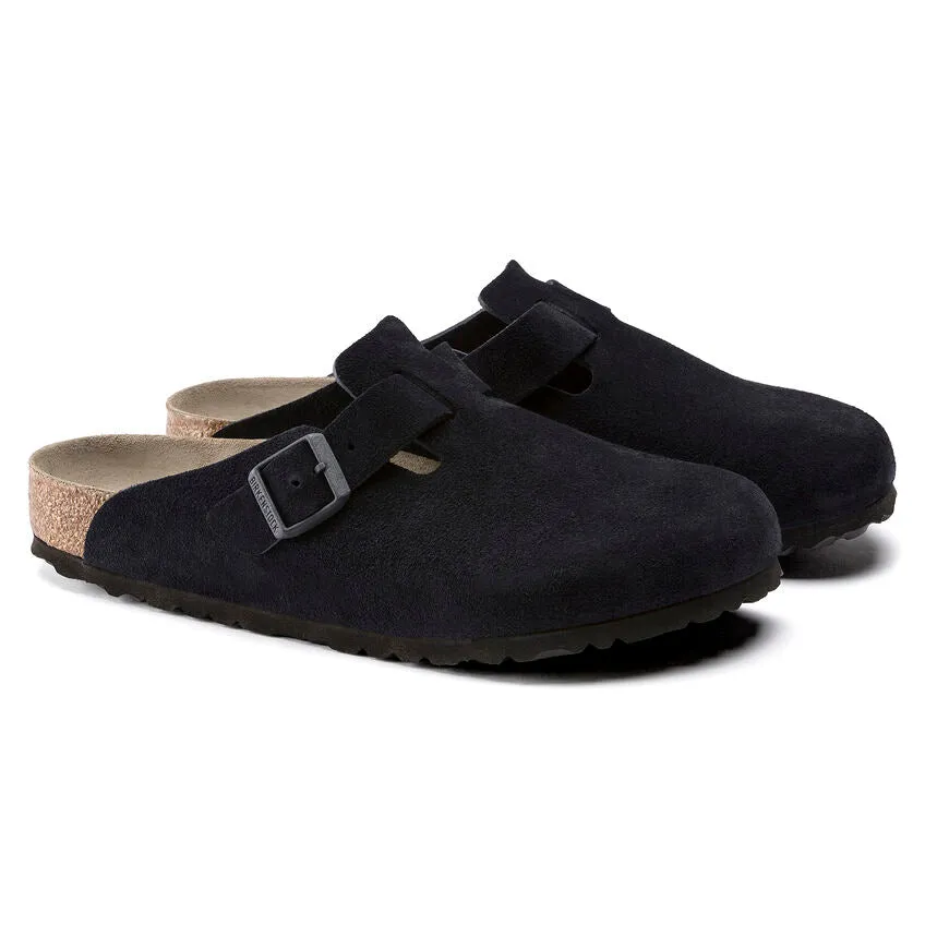 Birkenstock - Boston Soft Footbed Black