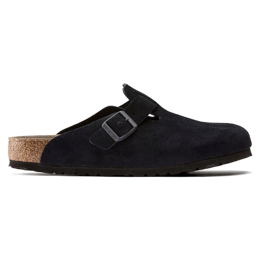 Birkenstock - Boston Soft Footbed Black