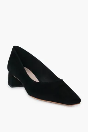 Black Suede Nerine Heels