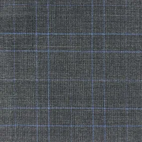 Black Windowpane With Comfort Stretch