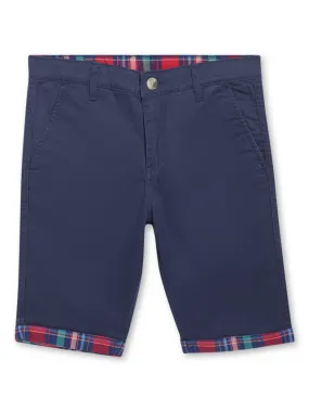 Boys Navy Blue Shorts