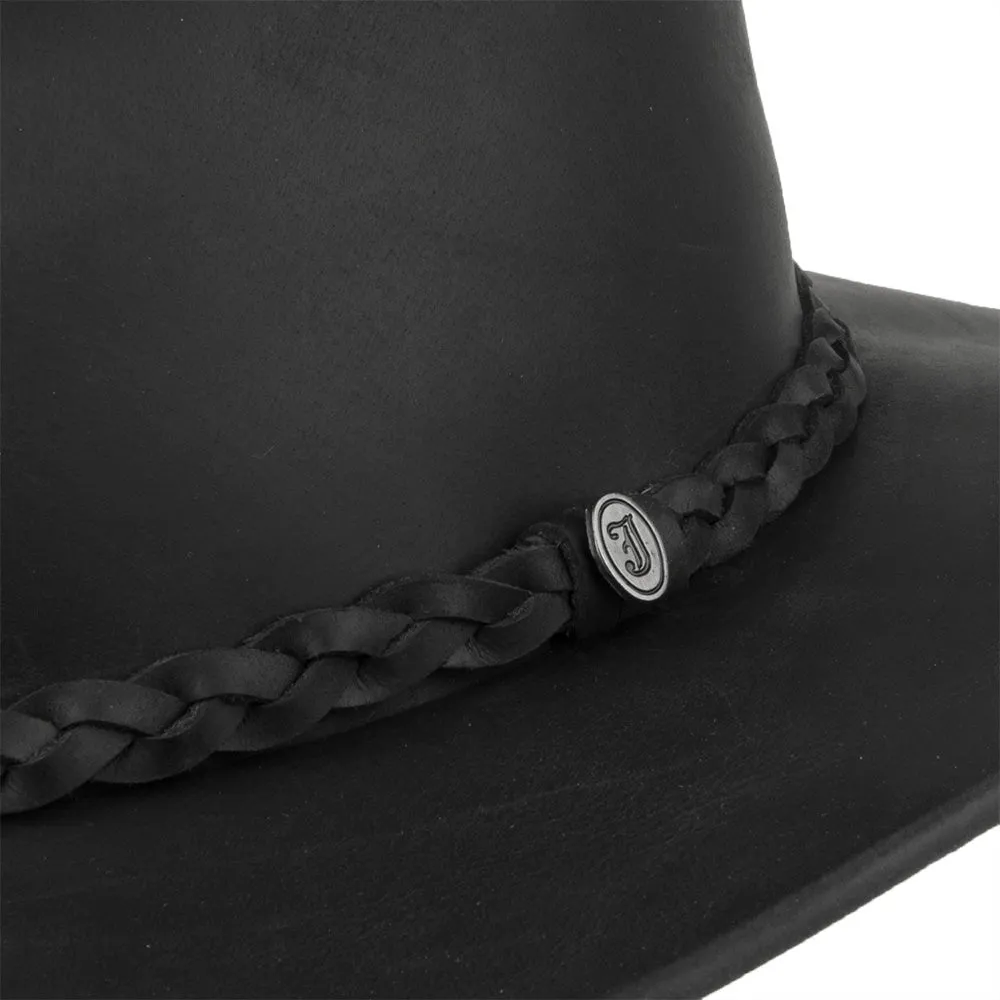 Buffalo Leather Cowboy Hat Black Wholesale Pack