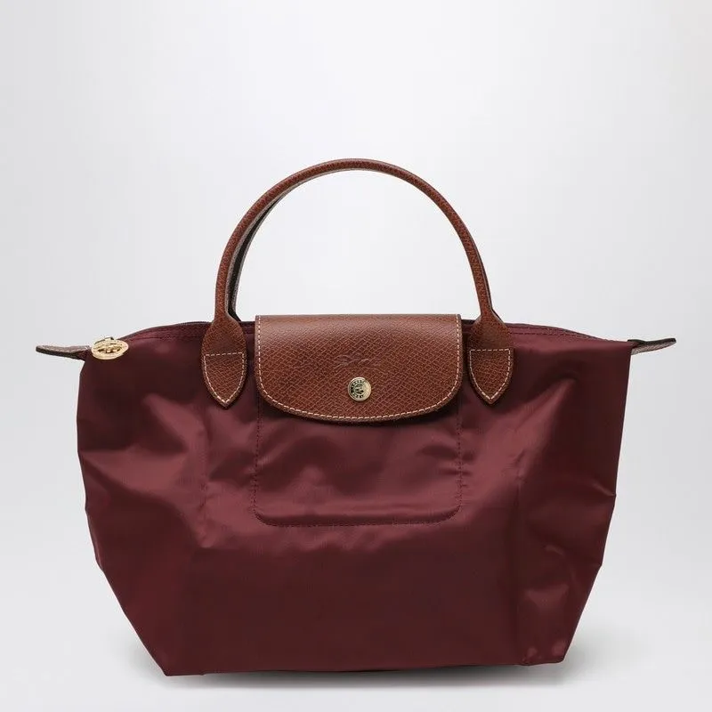 BURGUNDY HANDBAG LE PLIAGE S