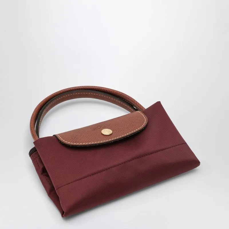 BURGUNDY HANDBAG LE PLIAGE S