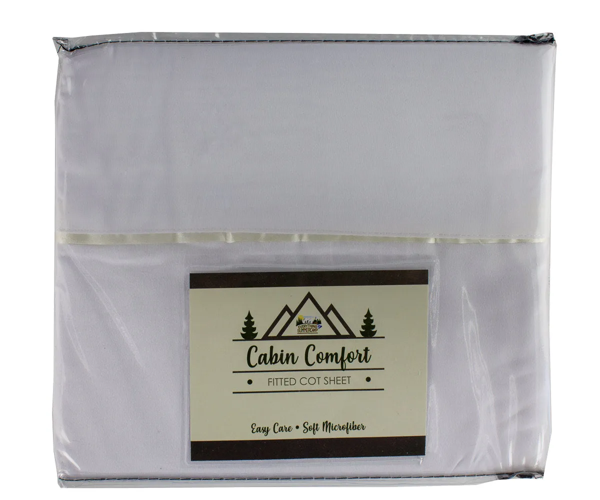 Cabin Comfort Camp Cot Fitted Sheet