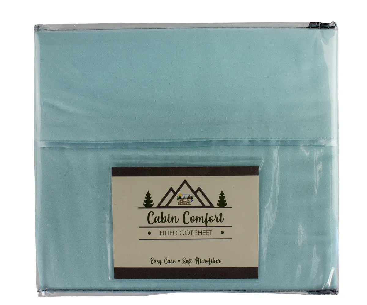 Cabin Comfort Camp Cot Fitted Sheet