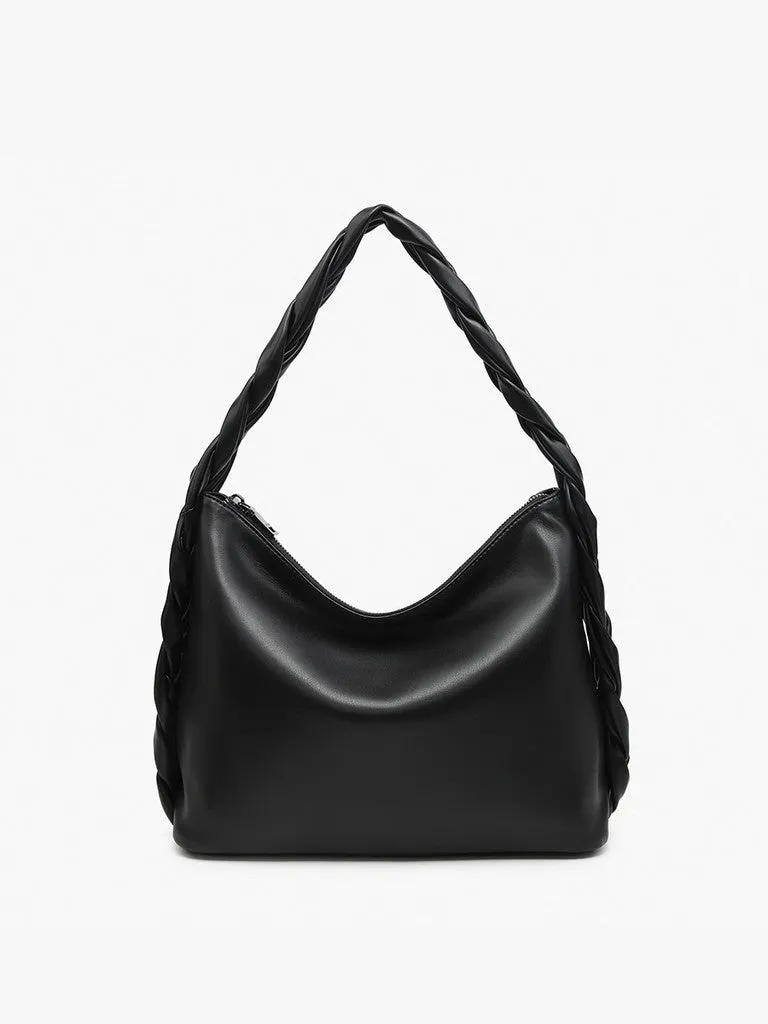 Delilah Hobo Bag- Black