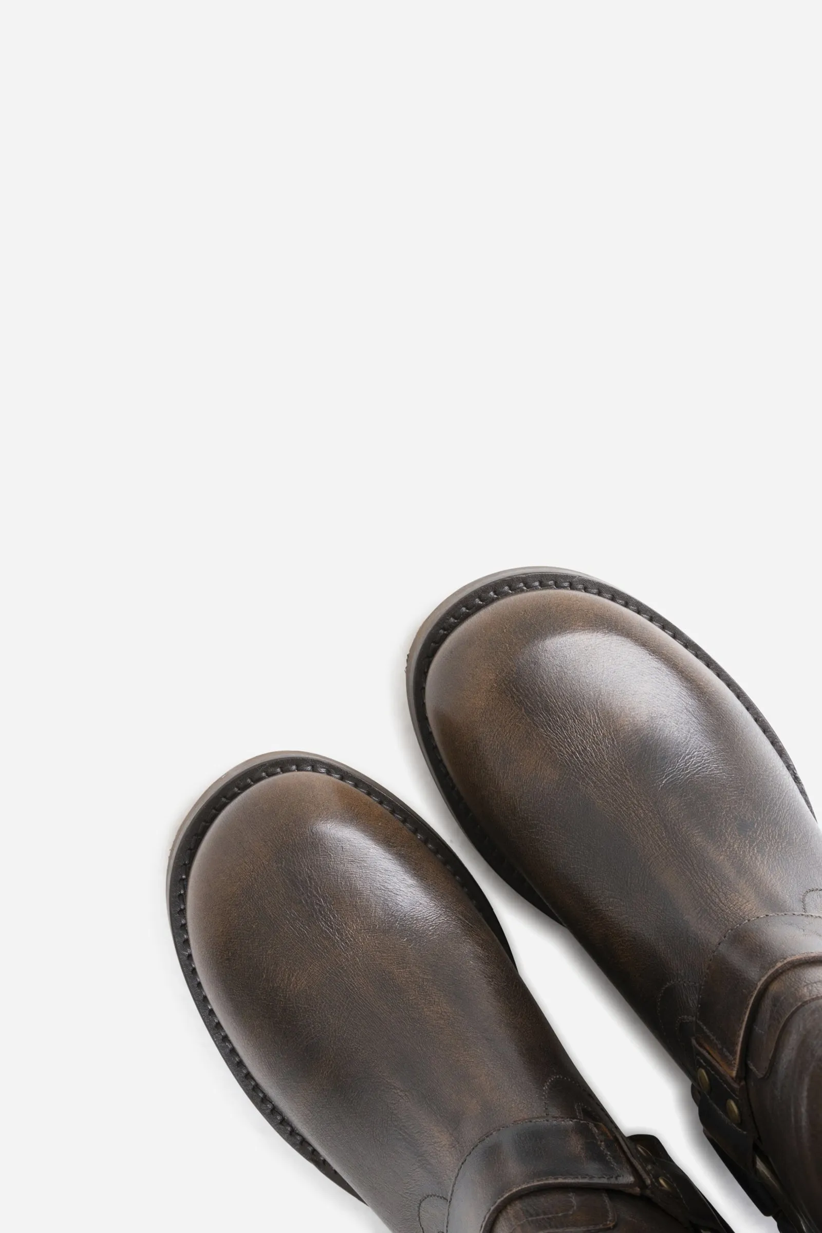 High Boot New-Camperos | chestnut