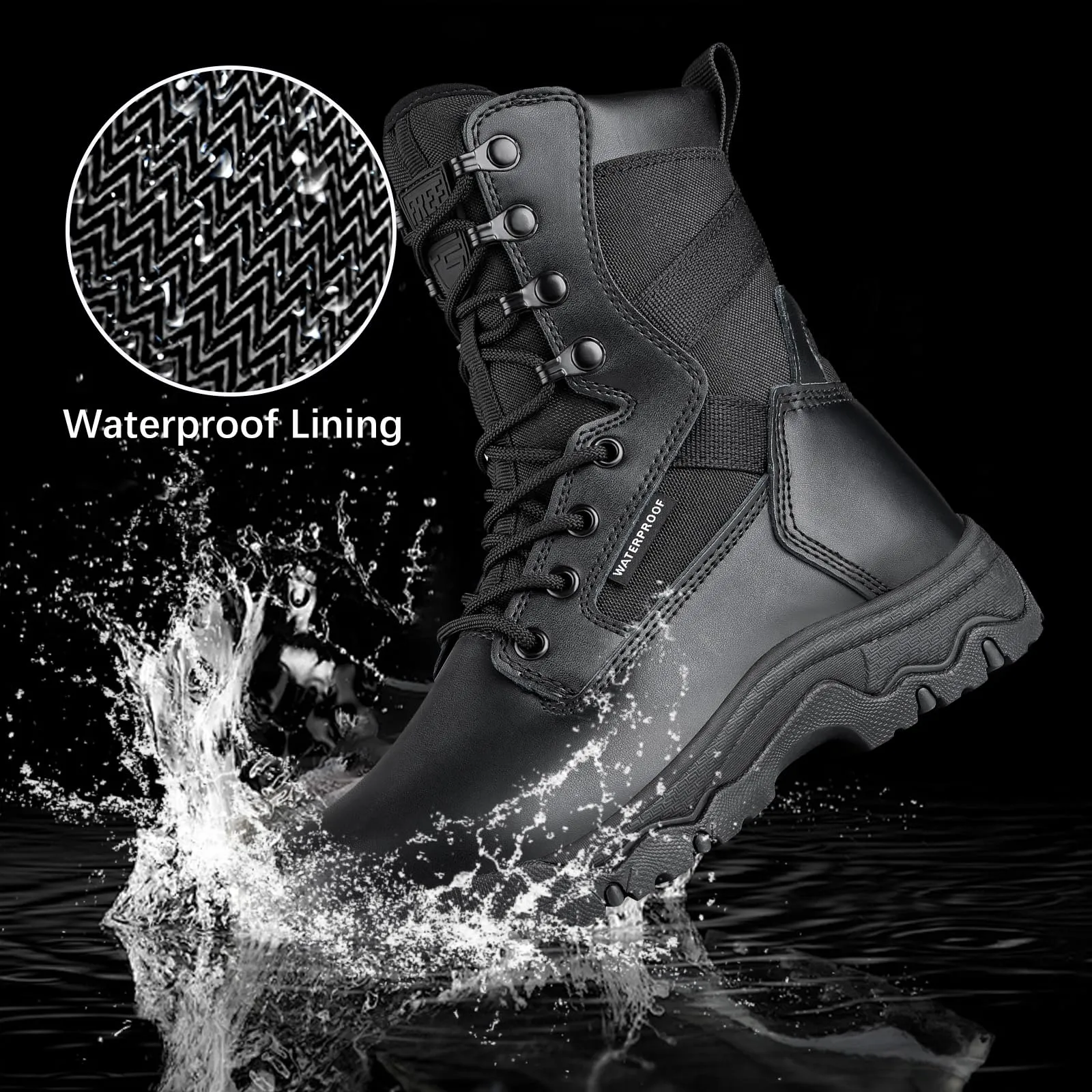 HOPPER 8 Women’s Military Waterproof Tactical Boots