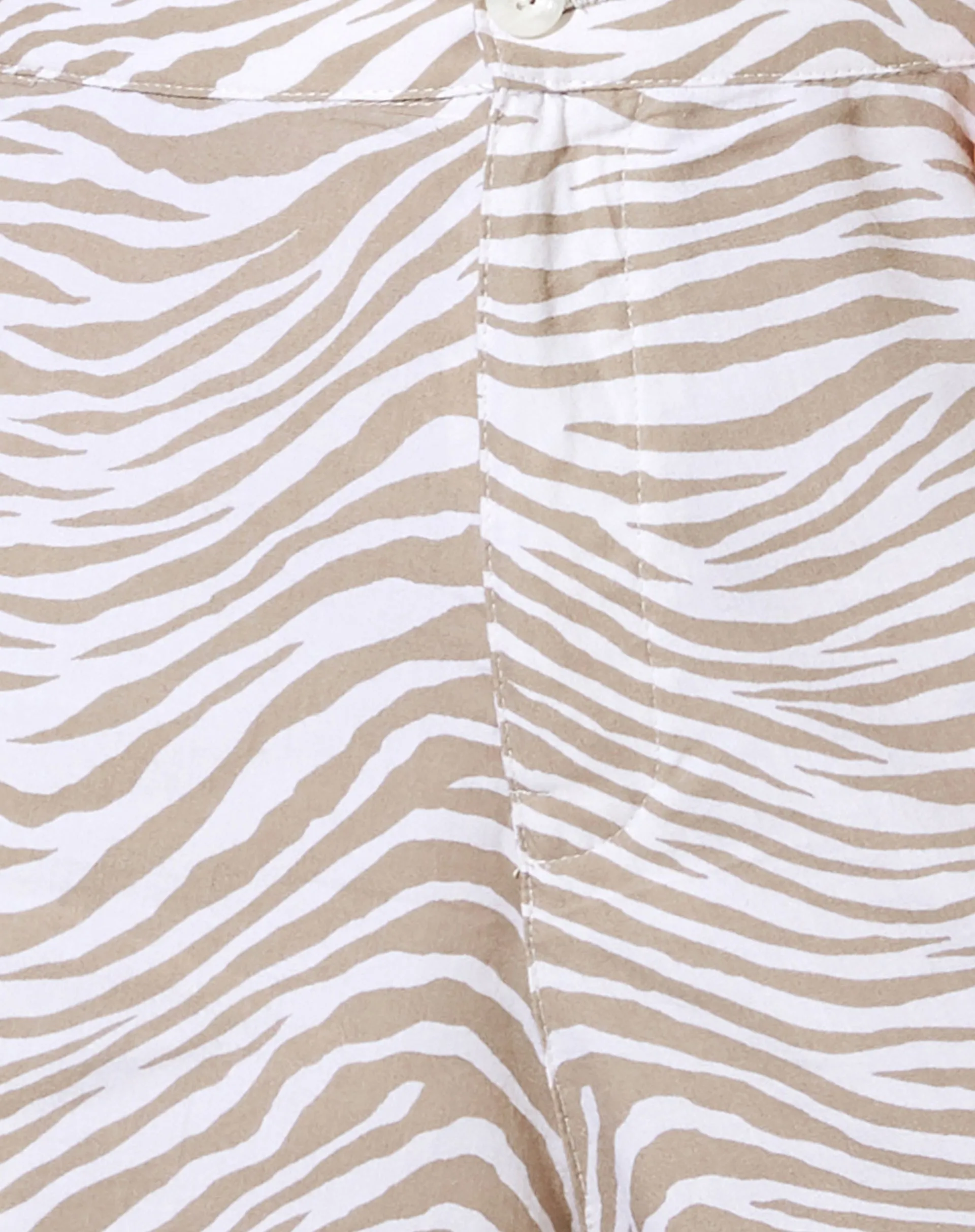 Lalisa Shorts in Tonal Zebra