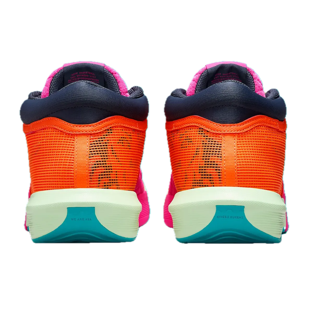 LeBron Witness 8 EP Basketball Shoes TOTAL ORANGE/THUNDER BLUE-LASER FUCHSIA