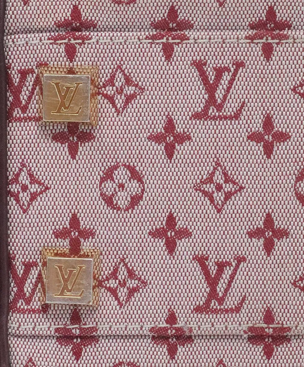 Louis Vuitton Burgundy Monogram Satchel