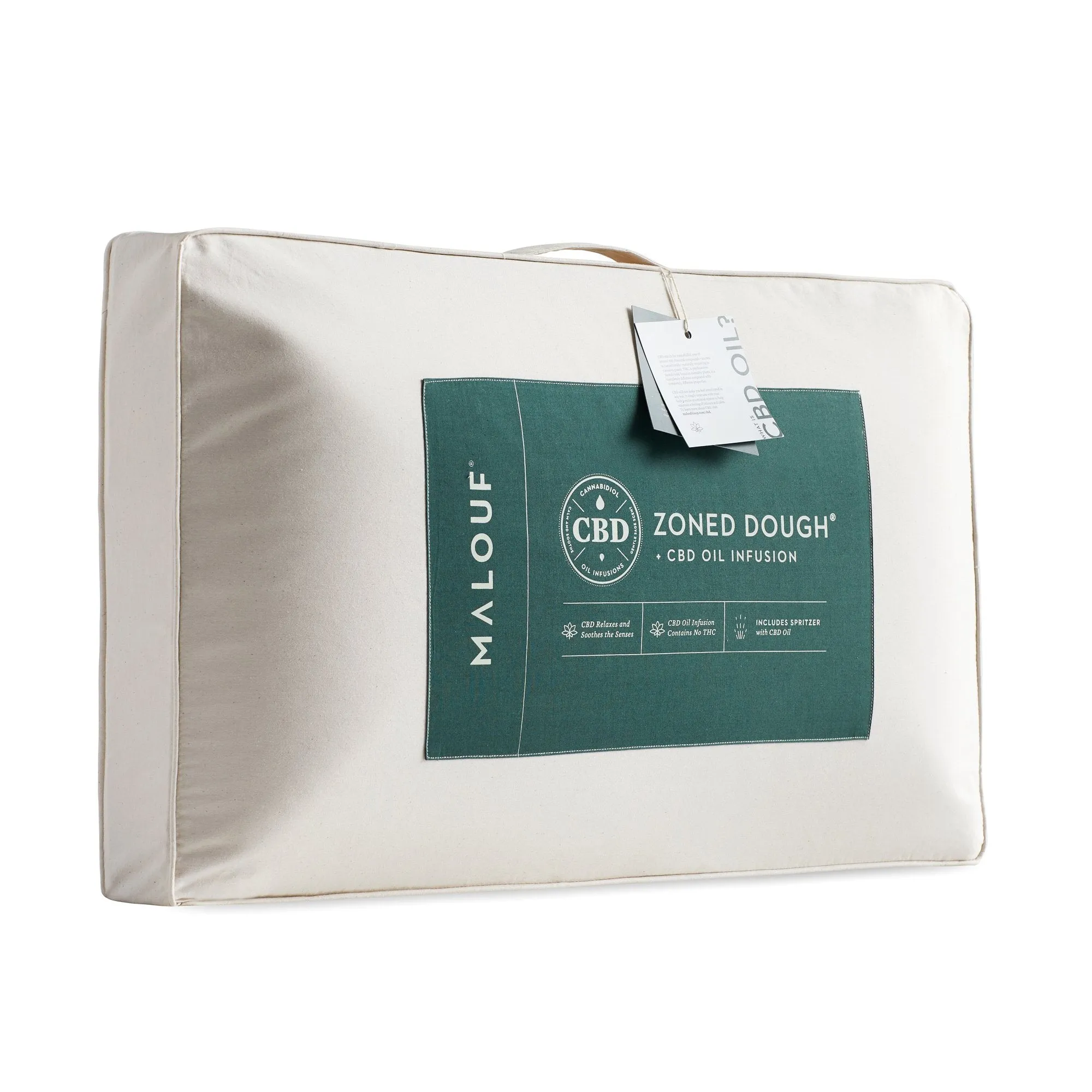 Malouf Zoned Dough™ Pillow   CBD Oil