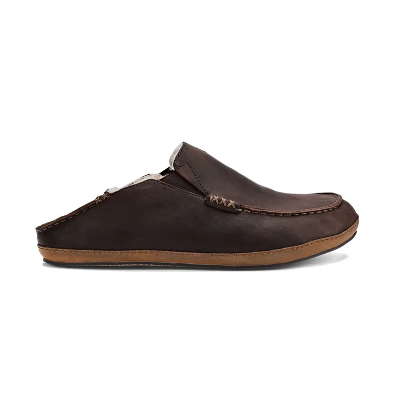 Men's Moloa Slipper Dark Wood