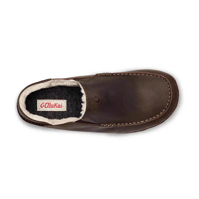 Men's Moloa Slipper Dark Wood