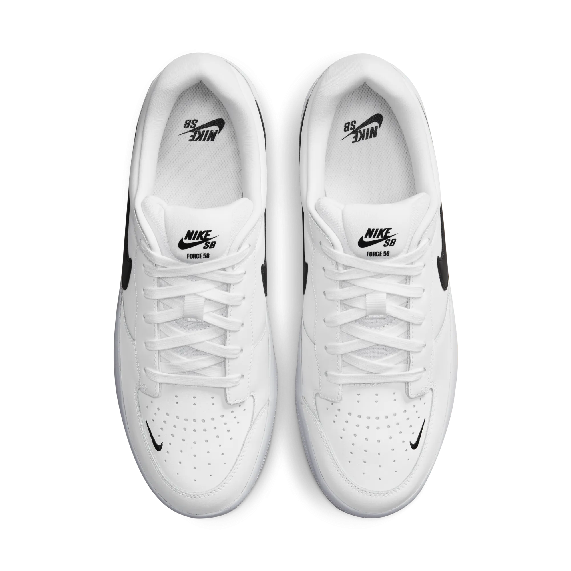 Nike SB Force 58 Premium White/White/White/Black