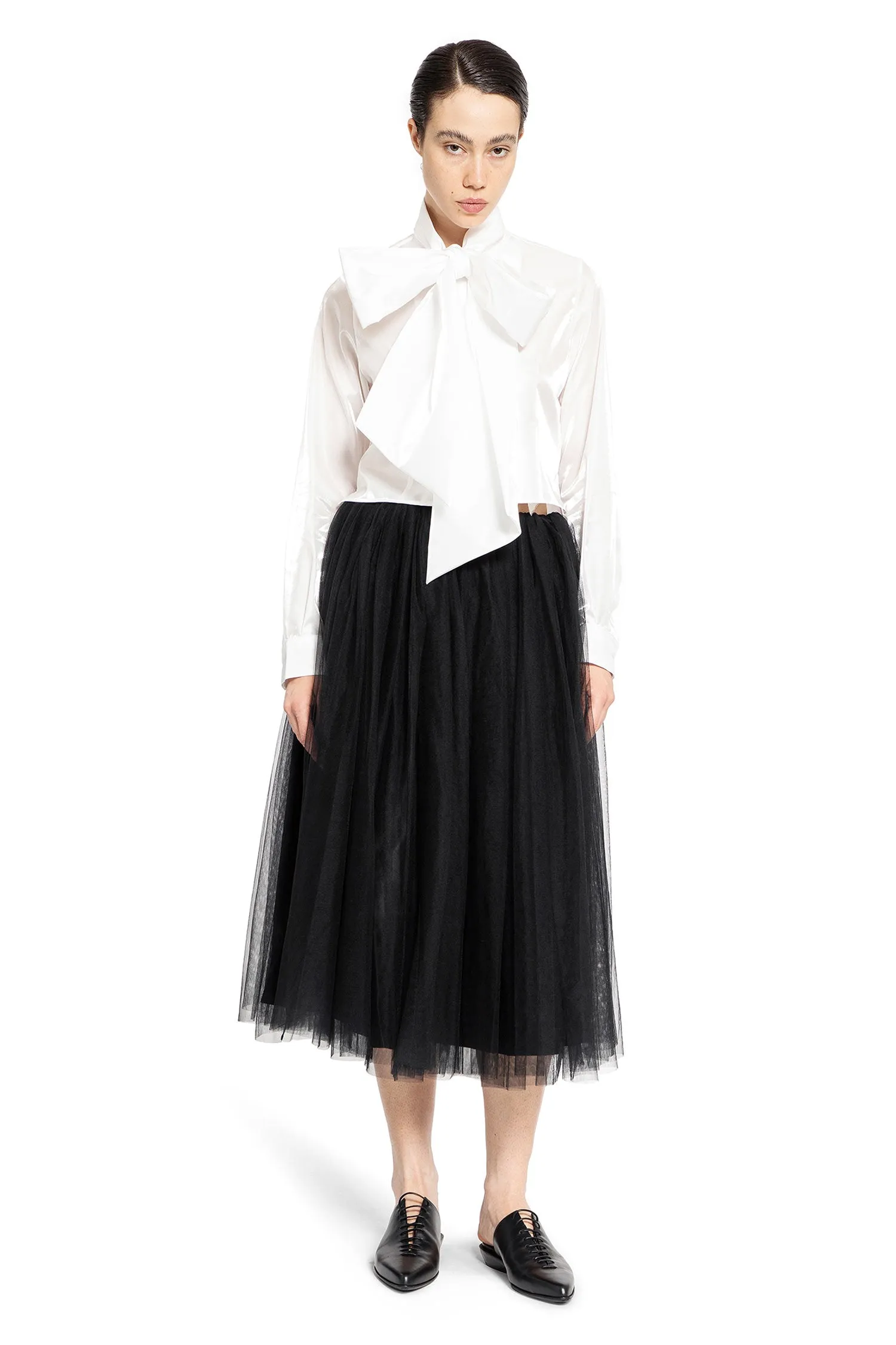 NOIR KEI NINOMIYA WOMAN WHITE SHIRTS