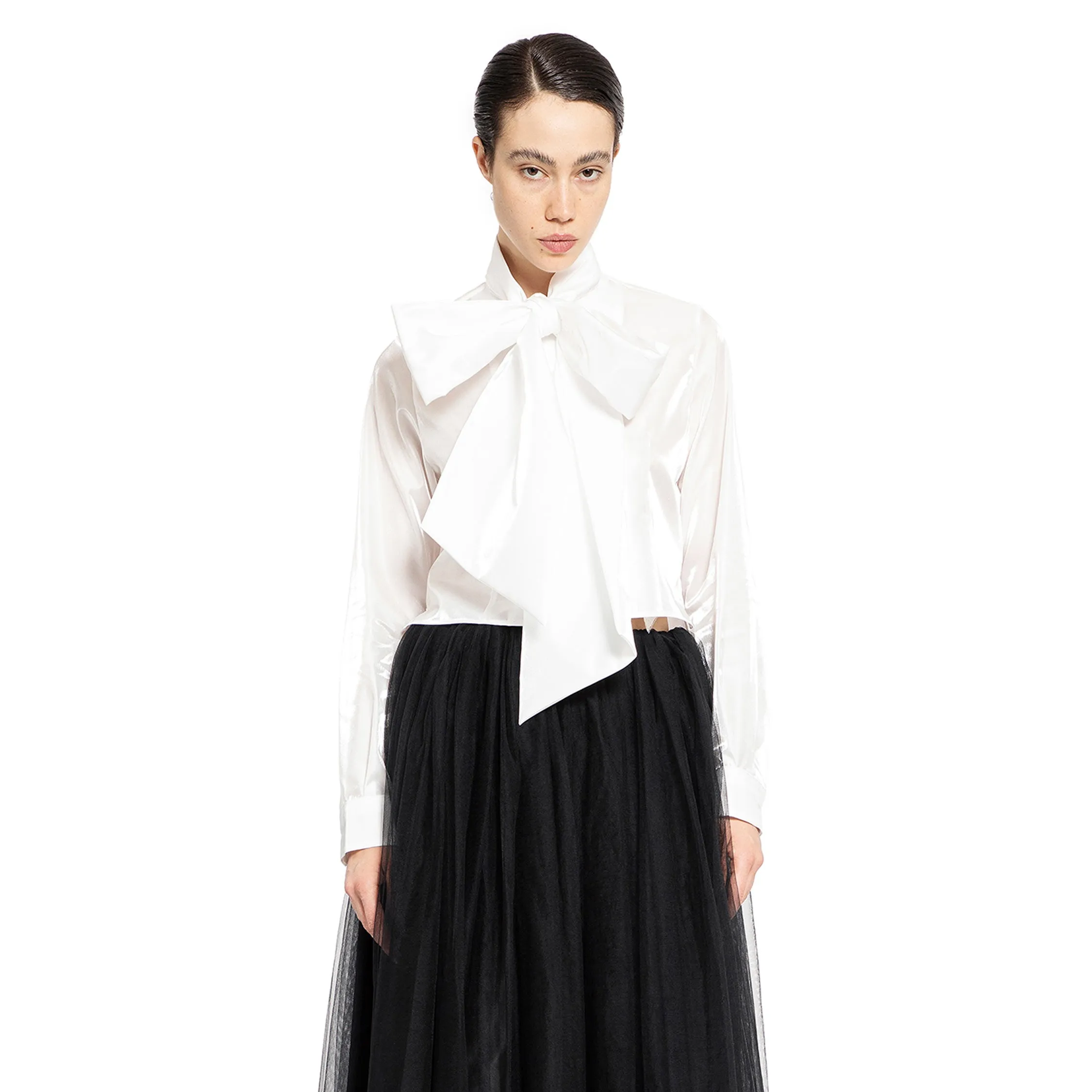 NOIR KEI NINOMIYA WOMAN WHITE SHIRTS