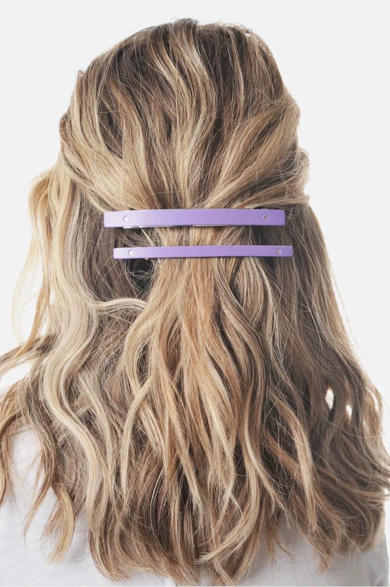 Pale Purple XS Barrette 21