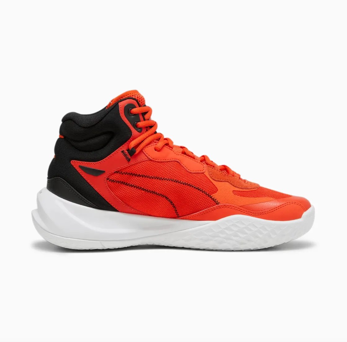 Playmaker Pro Mid Prism Red Youth Basketball Shoes