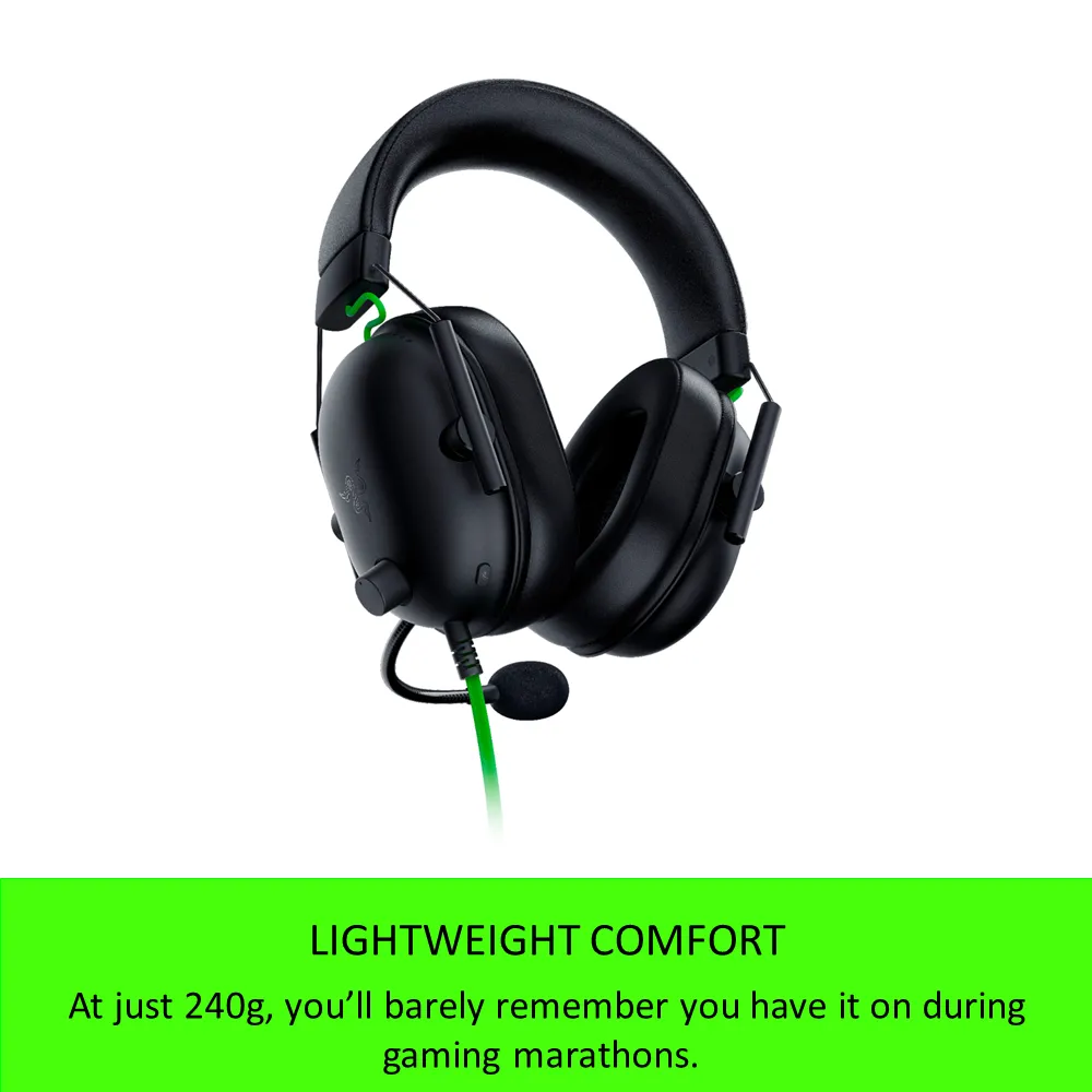 Razer BlackShark V2 X - Wired Gaming Headset