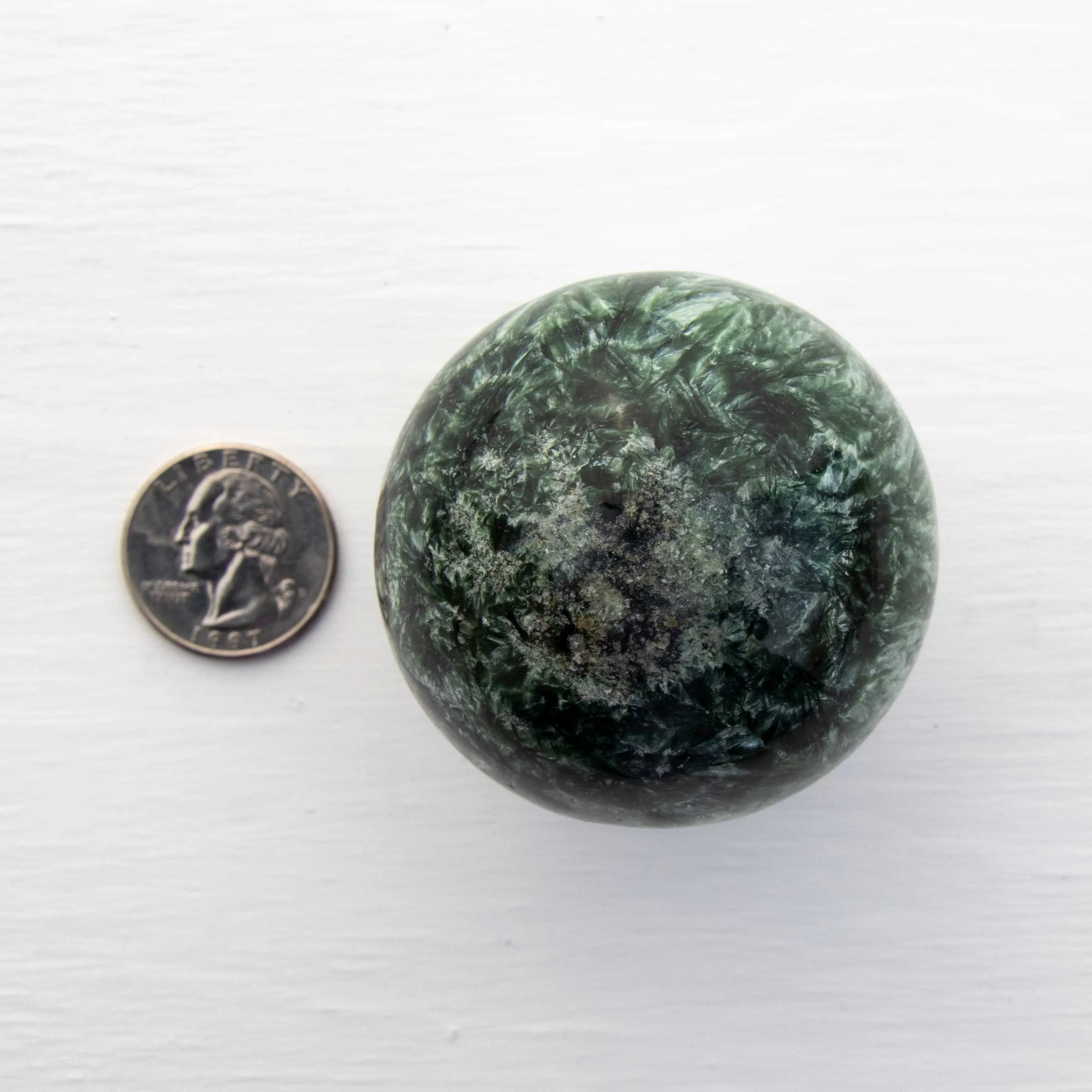 Seraphinite - Sphere, AA Grade