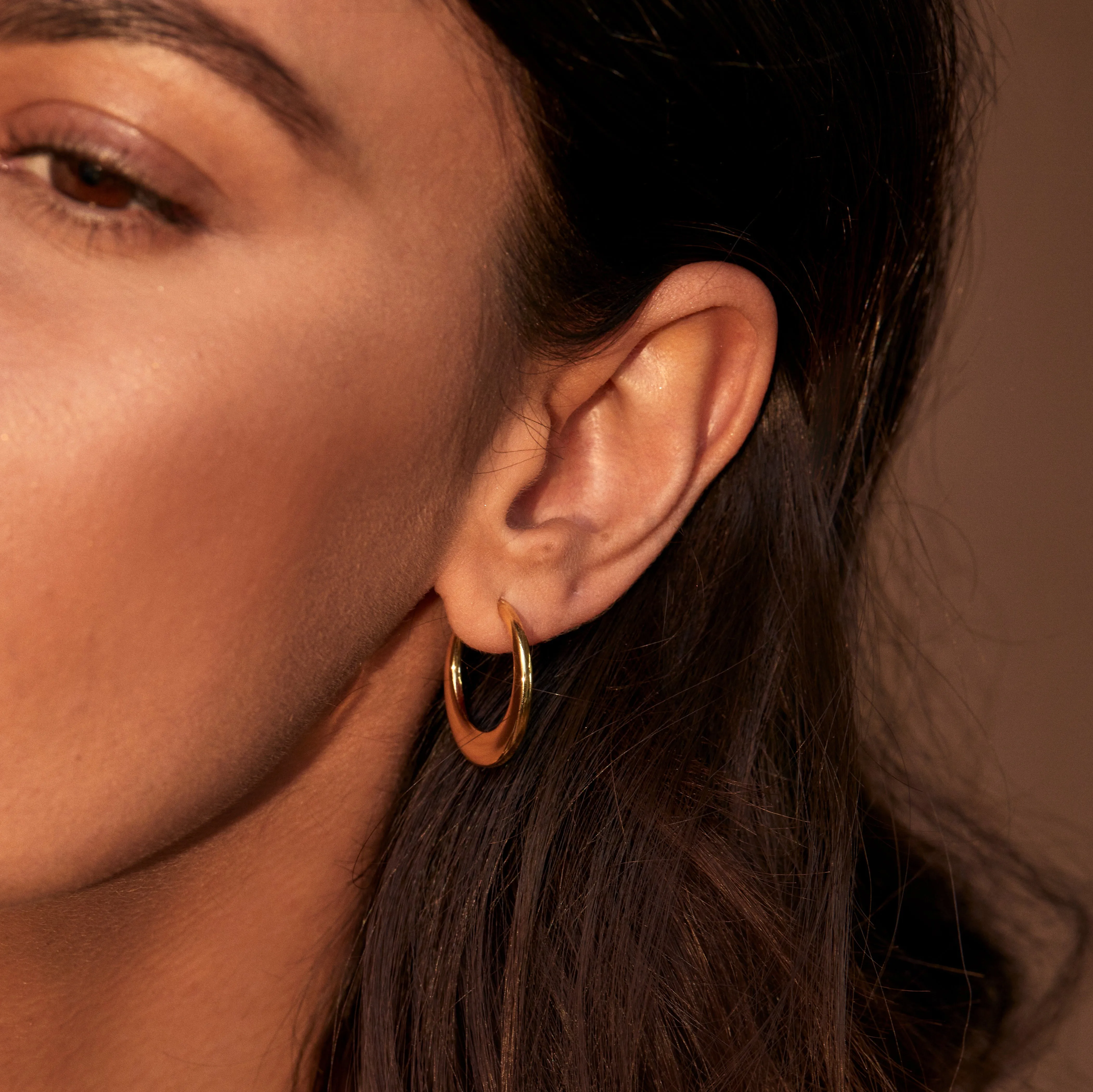 SIENNA HOOPS GOLD