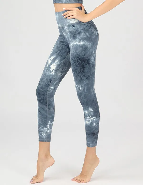 Tie-Dye Seamless High Waisted Leggings