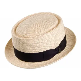 Toyo Braided Pork Pie Hat Natural Wholesale Pack