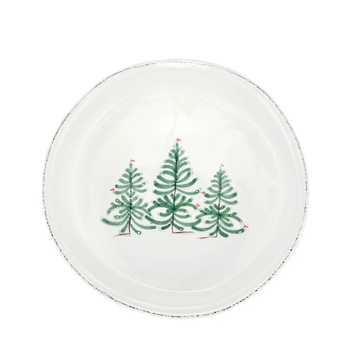 VIETRI Lastra Holiday Pie Dish